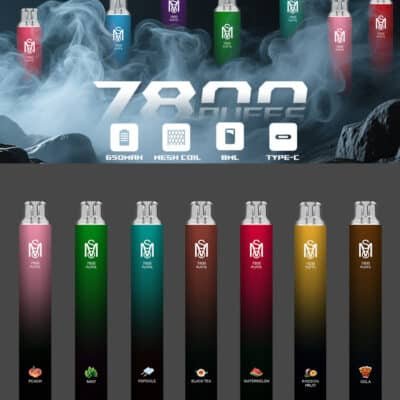 MSO7800Puffs大容量拋棄式電子煙 MSO7800Puffs大容量拋棄式電子煙